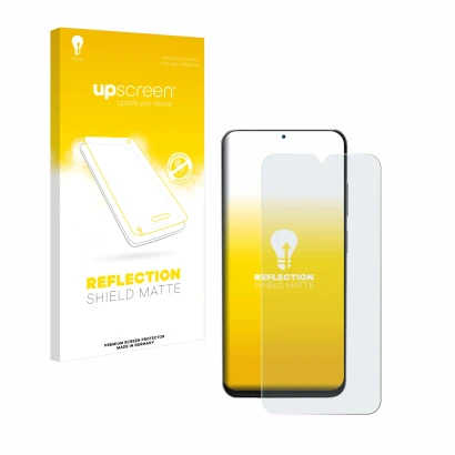 Front side of a product packaging with the brand logo upscreen. Next to it is the device Doogee N55 Pro shown with the corresp