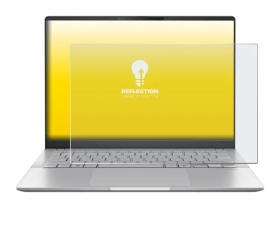 Image of the device ASUS Vivobook S 14 OLED M5406 with a wide variety of screen protectors.