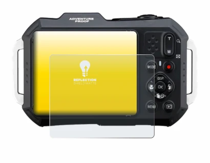 Image of the device Ricoh Pentax WG-1000 with a wide variety of screen protectors.
