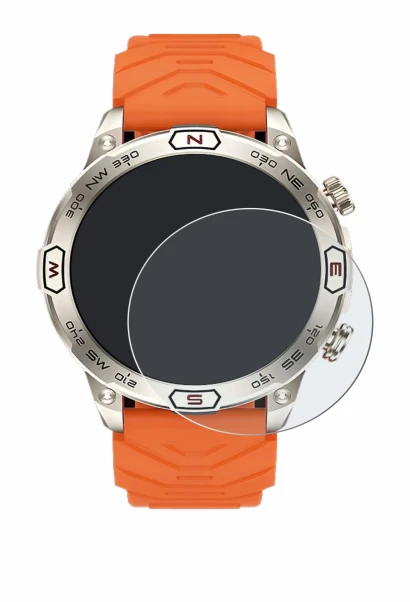 Image of the device Bytelike Smartwatch 1.43" with a wide variety of screen protectors.