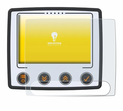 Image of the device Skytraxx 5 Mini with a wide variety of screen protectors.