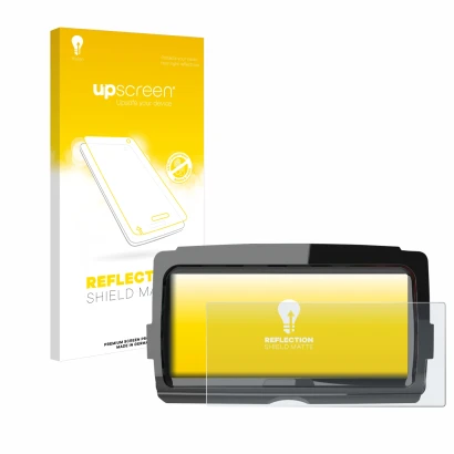 Front side of a product packaging with the brand logo upscreen. Next to it is the device Harley Davidson Soundstream V2 shown 