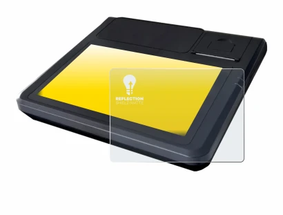 Image of the device Techfive ECR 100 with a wide variety of screen protectors.