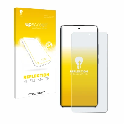 Front side of a product packaging with the brand logo upscreen. Next to it is the device Xiaomi Redmi Note 14 shown with the c