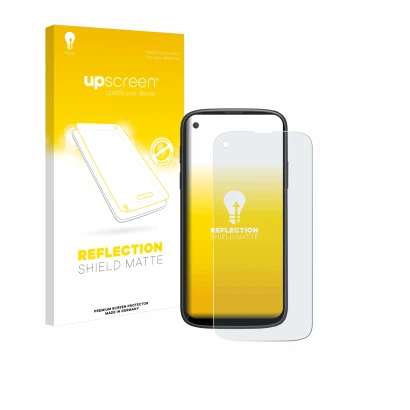 Front side of a product packaging with the brand logo upscreen. Next to it is the device Unihertz Jelly Max shown with the cor