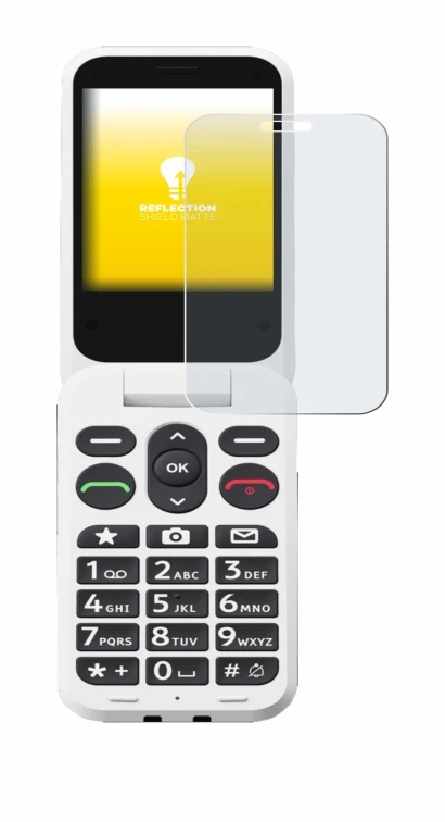 Image of the device Doro Leva L30 with a wide variety of screen protectors.