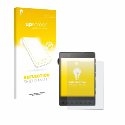 Front side of a product packaging with the brand logo upscreen. Next to it is the device Light Phone 3 shown with the correspo