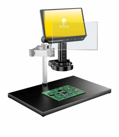 Image of the device Tomlov TM4K-AF-MAX with a wide variety of screen protectors.