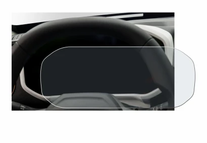 Image of the device Dacia Duster Tacho (2024) with a wide variety of screen protectors.