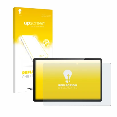 Front side of a product packaging with the brand logo upscreen. Next to it is the device LincPlus T4 11" shown with the corres