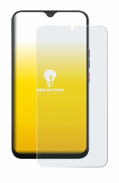 Image of the device Volla Phone 22 with a wide variety of screen protectors.