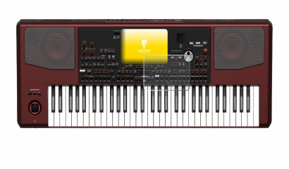 Image of the device KORG Pa700 with a wide variety of screen protectors.