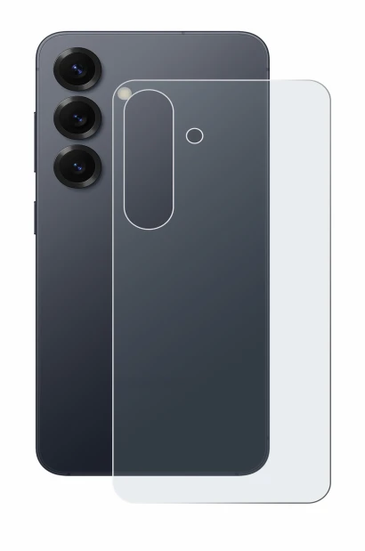 Image of the device Samsung Galaxy S25 (Back) with a wide variety of screen protectors.
