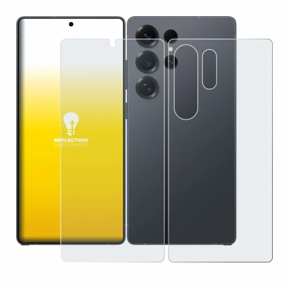 Image of the device Samsung Galaxy S25 Ultra Enterprise Edition (Front+Back) with a wide variety of screen protectors.