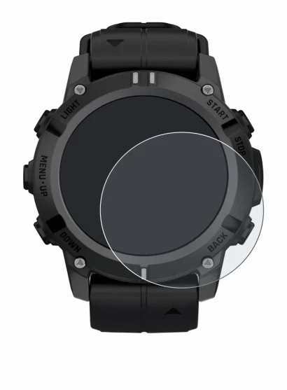 Image of the device Garmin Descent G2 with a wide variety of screen protectors.