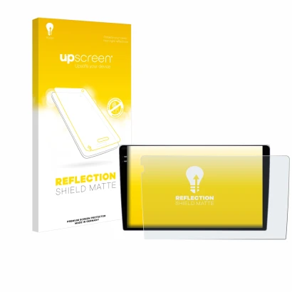 Front side of a product packaging with the brand logo upscreen. Next to it is the device Teyes CC3 9" shown with the correspon