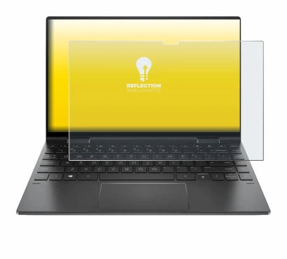 Image of the device HP Envy x360 Convertible 13" with a wide variety of screen protectors.