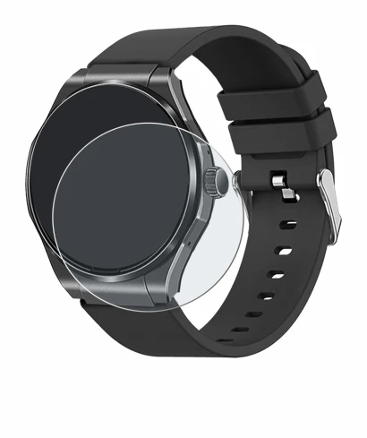 Image of the device Knauermann Pro 3 2024 (round) with a wide variety of screen protectors.