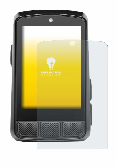 Image of the device Wahoo Elemnt Bolt 3 with a wide variety of screen protectors.