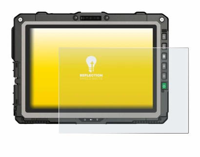 Image of the device Getac UX10 G3 with a wide variety of screen protectors.