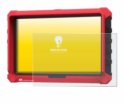 Image of the device Lilliput A7s 7" with a wide variety of screen protectors.