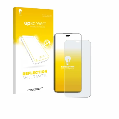 Front side of a product packaging with the brand logo upscreen. Next to it is the device Honor 400 Pro shown with the correspo