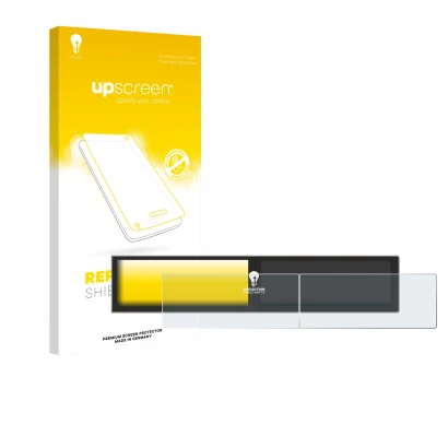 Front side of a product packaging with the brand logo upscreen. Next to it is the device Hyundai Tucson Hybrid 2025 shown with