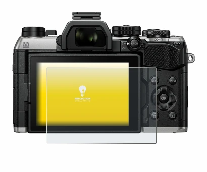 Image of the device Olympus OM System OM-5 Mark II with a wide variety of screen protectors.