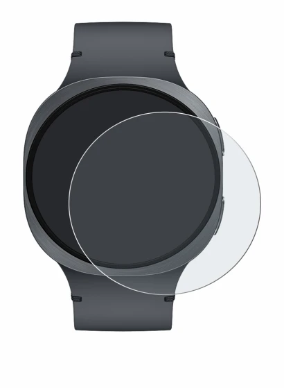 Image of the device Samsung Galaxy Watch 8 (44 mm) with a wide variety of screen protectors.