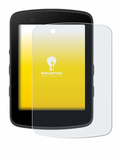Image of the device Bryton Rider 550 with a wide variety of screen protectors.