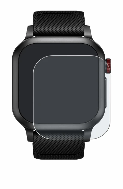 Image of the device Haylou Iron Neo 1.95" with a wide variety of screen protectors.