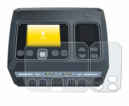 Image of the device SkyRc D750 Mix with a wide variety of screen protectors.