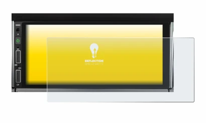 Image of the device Hikity Carplay 6.86" with a wide variety of screen protectors.