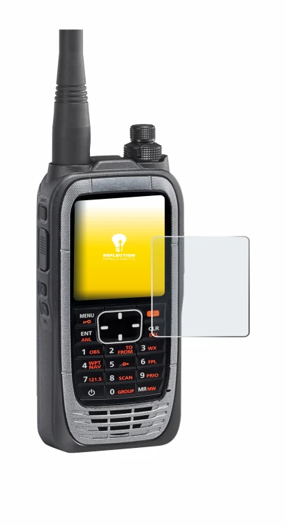 Image of the device Icom IC-A25NE /IC-A25CE with a wide variety of screen protectors.