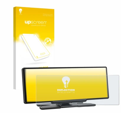 Front side of a product packaging with the brand logo upscreen. Next to it is the device Avylet RC11 8.1" shown with the corre