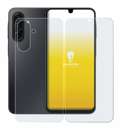 Image of the device Samsung Galaxy A17 5G (Front+Back) with a wide variety of screen protectors.