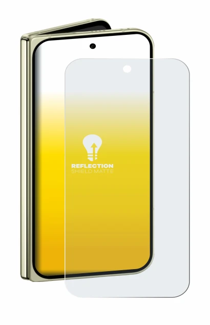 Image of the device Google Pixel 10 Pro Fold with a wide variety of screen protectors.
