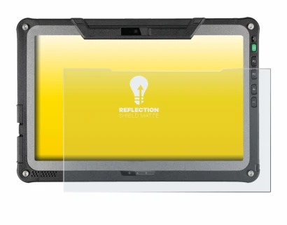 Image of the device Getac F110 G7 with a wide variety of screen protectors.