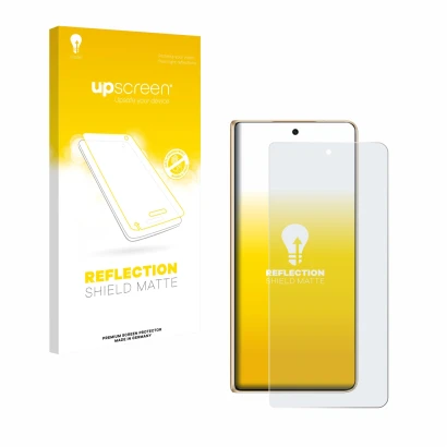 Front side of a product packaging with the brand logo upscreen. Next to it is the device Honor Magic V5 shown with the corresp