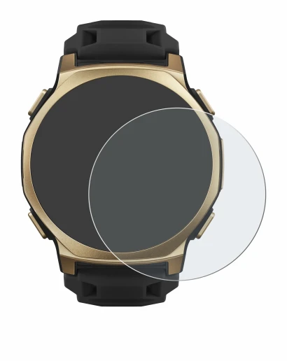 Image of the device Huami Amazfit T-Rex 3 Pro (44 mm) with a wide variety of screen protectors.