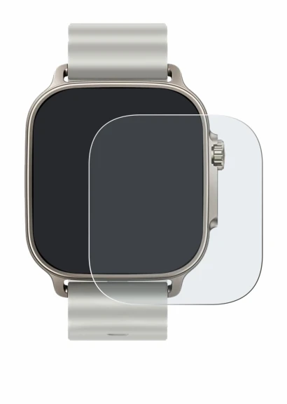 Image of the device realme Watch 5 with a wide variety of screen protectors.