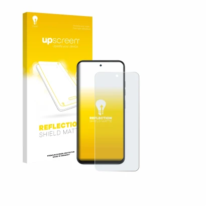 Front side of a product packaging with the brand logo upscreen. Next to it is the device Infinix Smart 10 shown with the corre