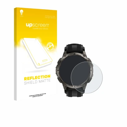 Front side of a product packaging with the brand logo upscreen. Next to it is the device Kospet Tank T4 shown with the corresp