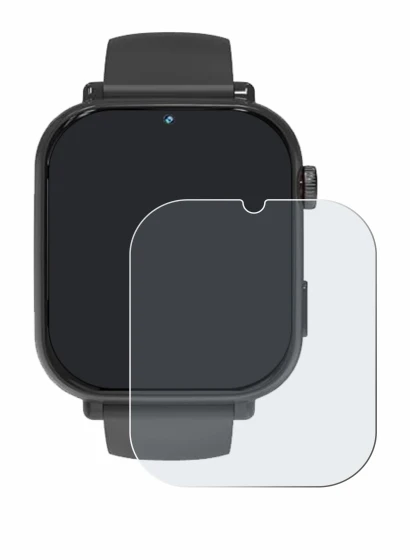 Image of the device Ucani A22 with a wide variety of screen protectors.