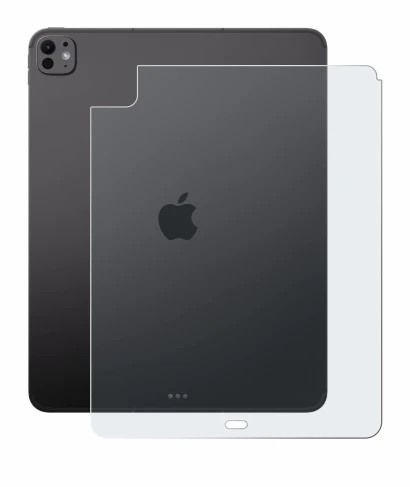 Image of the device Apple iPad Pro 13" 2025 (Back) with a wide variety of screen protectors.