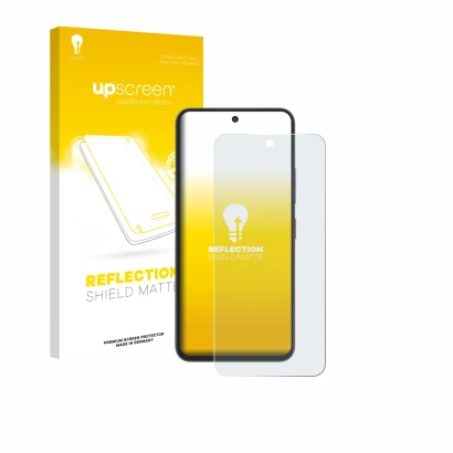 Front side of a product packaging with the brand logo upscreen. Next to it is the device Telekom T Phone 3 Pro shown with the