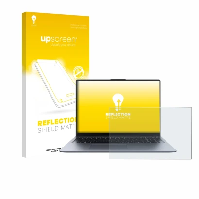 Front side of a product packaging with the brand logo upscreen. Next to it is the device Huawei MateBook D 16 2024 shown with