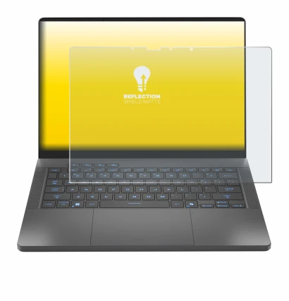 Image of the device ASUS ROG Zephyrus G14 2025 GA403 with a wide variety of screen protectors.