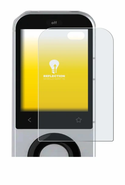 Image of the device Sofabaton X2 with a wide variety of screen protectors.