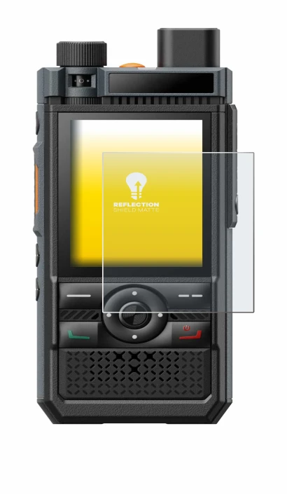 Image of the device Hytera P50 with a wide variety of screen protectors.